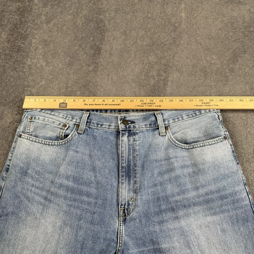 Levis 505 Jeans Mens 40 X 30 Blue Lite Straight Leg Regular Fit Denim Pants